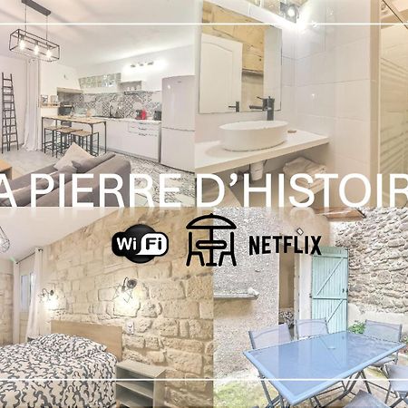 Hyper Centre Terrasse Wifi La Pierre D'Histoire Apartman Beaucaire  Kültér fotó